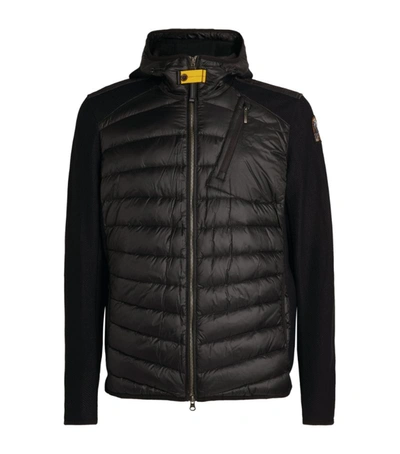 Shop Parajumpers Nolan Hybrid Jacket In Black