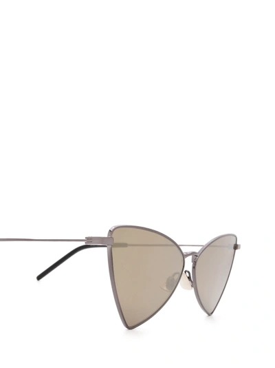 Shop Saint Laurent Unisex Sunglasses Sl 303 Jerry 008 Metal