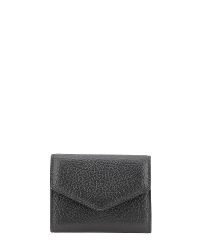 Shop Maison Margiela "bi-fold" Wallet In Black  
