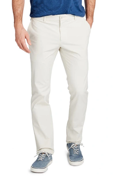 Shop Vineyard Vines On-the-go Slim Fit Performance Pants In Stone