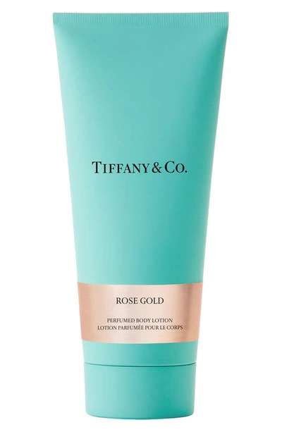 Shop Tiffany & Co Rose Gold Perfumed Body Lotion, 6.7 oz