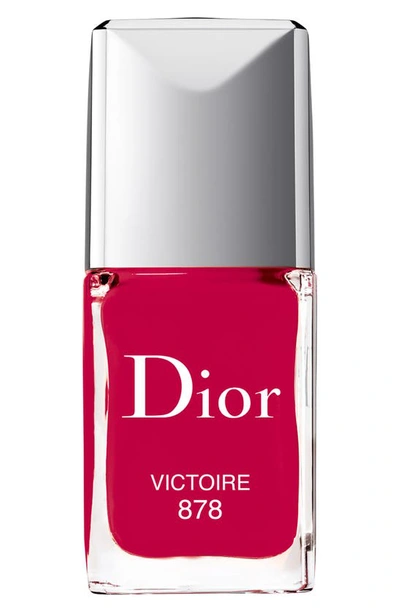 Shop Dior Vernis Gel Shine & Long Wear Nail Lacquer In 878 Victoria
