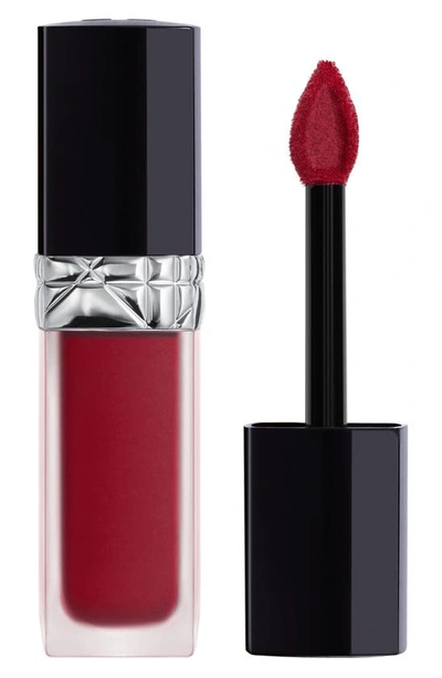 Shop Dior Rouge  Forever Liquid Transfer Proof Lipstick In 959 Forever Bold