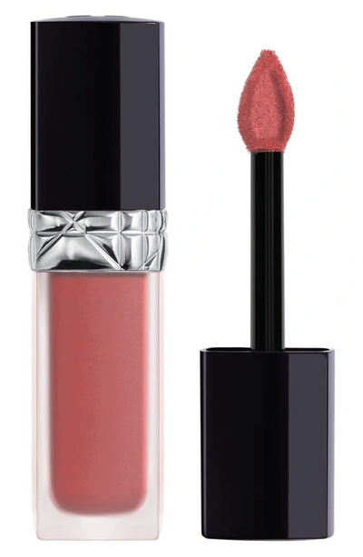 Shop Dior Rouge  Forever Liquid Transfer Proof Lipstick In 458 Forever Paris