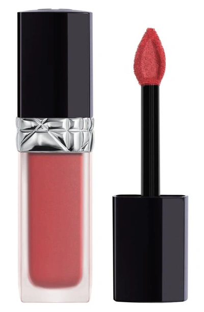 Shop Dior Rouge  Forever Liquid Transfer Proof Lipstick In 558 Forever Grace