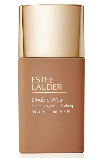 Shop Estée Lauder Double Wear Sheer Long-wear Foundation Spf 19, 1 oz In 5w2 Rich Caramel