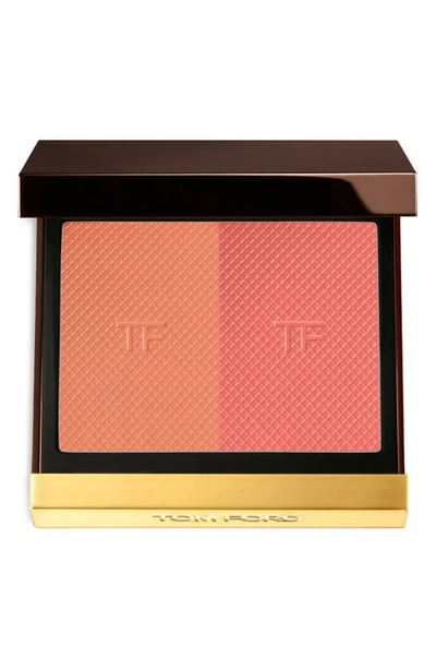 Shop Tom Ford Shade & Illuminate Blush Duo Palette In Cherry Blaze