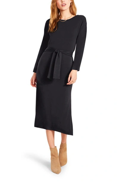 Bb Dakota By Steve Madden More Often Than Knot Long Sleeve Dress In Black