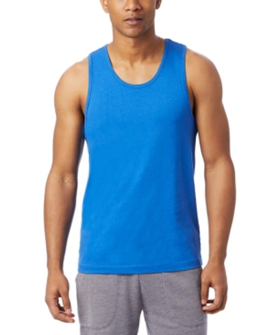 Shop Alternative Apparel Men's Big And Tall Go-to Tank Top In Royal