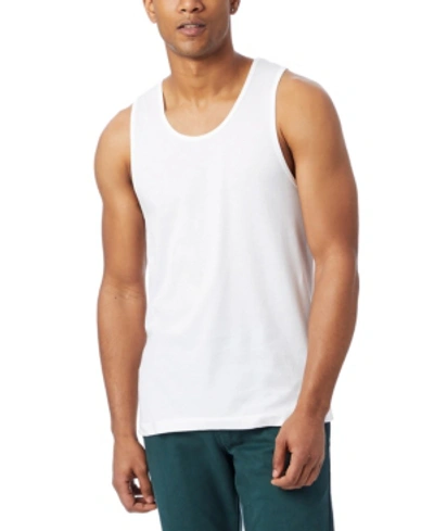 Shop Alternative Apparel Men's Big And Tall Go-to Tank Top In White