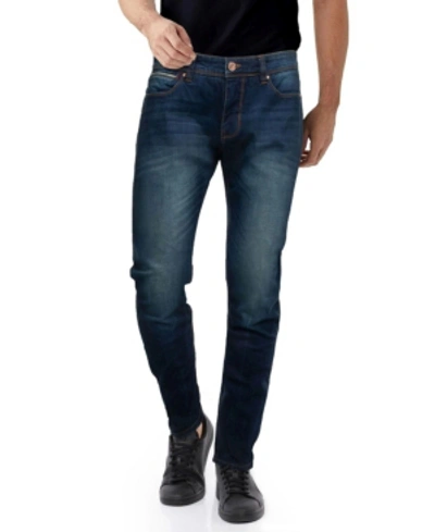 Shop X-ray Men's Stretch 5 Pocket Jeans In Indigo
