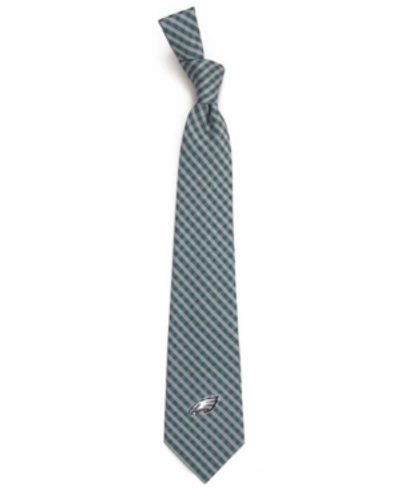 Shop Eagles Wings Philadelphia Eagles Poly Gingham Tie In Assorted