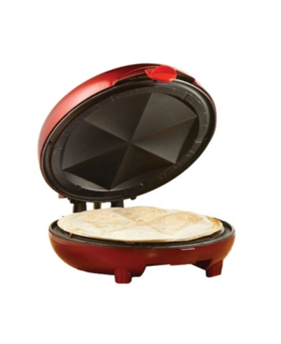 Shop Brentwood Appliances 8" Quesadilla Maker In Red