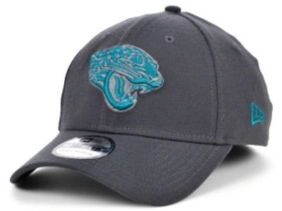 Shop New Era Jacksonville Jaguars Graph Team Classic 39thirty Cap In Graphite
