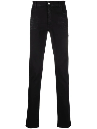 Shop Faith Connexion Coated Skinny Jeans In Black