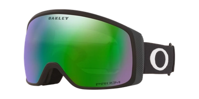 Shop Oakley Unisex Sunglass Oo7105 Flight Tracker M Snow Goggles In Prizm Snow Jade Iridium