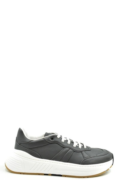 Shop Bottega Veneta Sneakers In Gray
