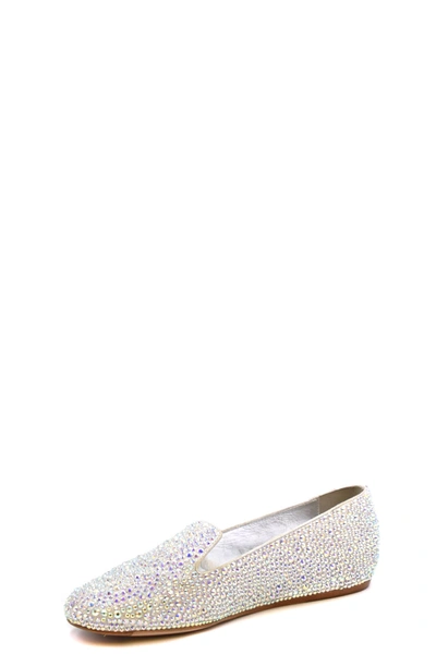 Shop Le Silla Ballet Flats In Silver