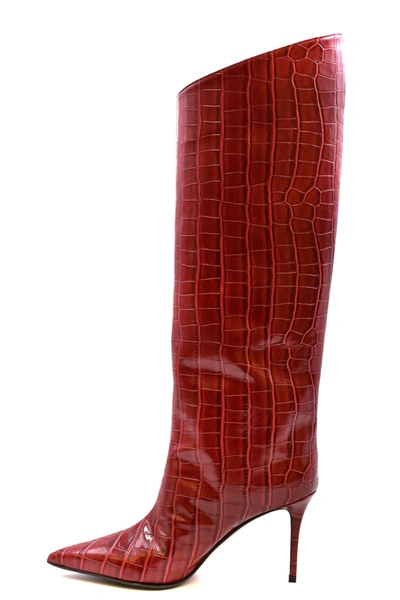 Shop Le Silla Boots In Red