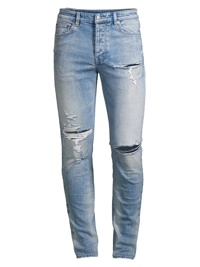 Shop Ksubi Men's Opposite Of Opposite Chitch Punk Tapered-fit Jeans In Denim