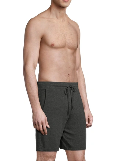 Shop Eberjey Men's Henry Jersey Pajama Set In Black