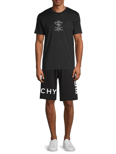 Shop Givenchy Mmw Crest Slim Fit T-shirt In Black