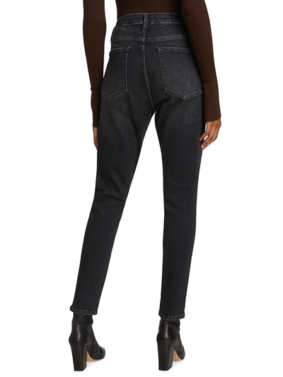 Shop Frame Women's Le One Skinny Fit Jeans In Teller