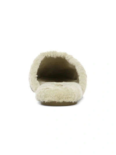 Shop Vince Callum Shearling Slippers In Doe