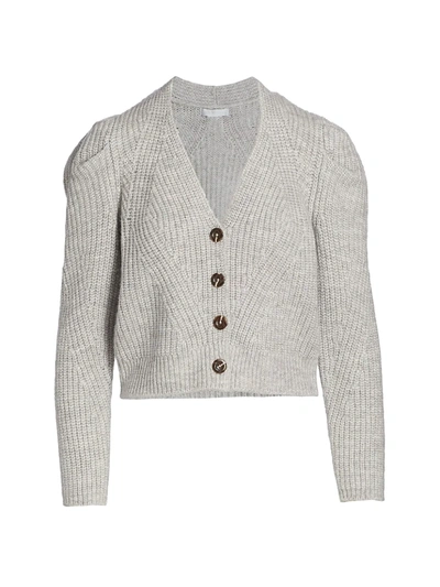 Full Sleeve Cardigan In White