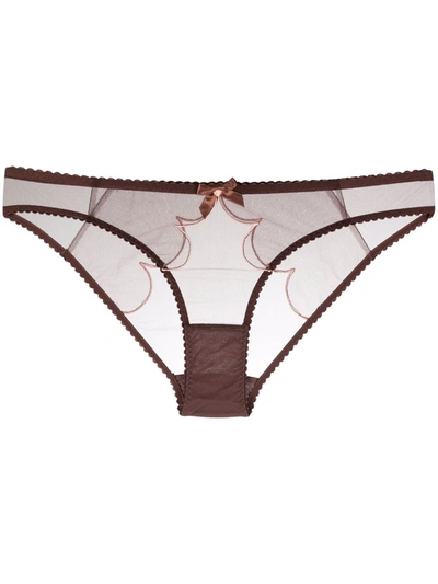 Shop Agent Provocateur Lorna Full Brief In Brown