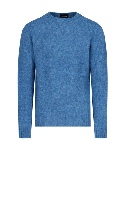 Shop Howlin' Classic Sweater In Blue