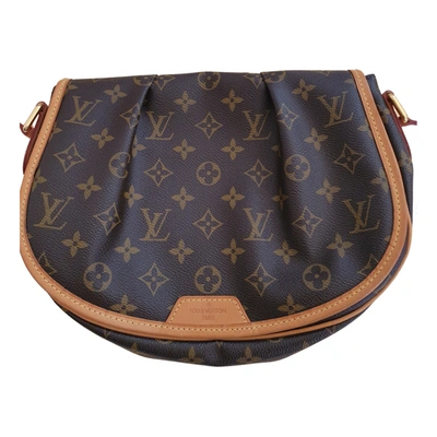 Menilmontant crossbody bag Louis Vuitton Brown in Synthetic - 23544264