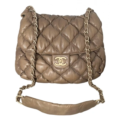 Chanel Brown CC Logo Tassel Crossbody Bag - shop 