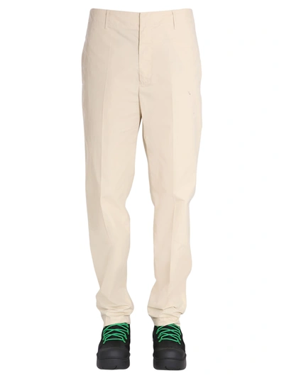 Ambush Relaxed Fit Trousers In Beige