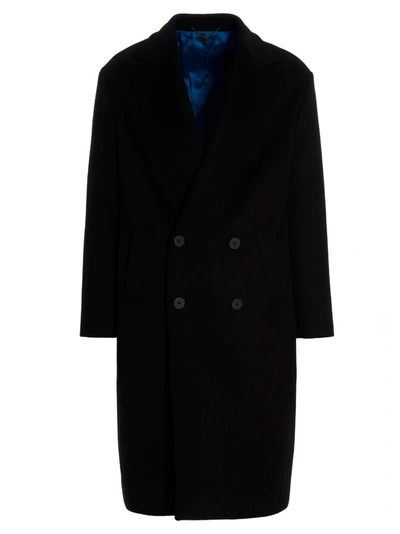 Shop Maurizio Miri Daniel Coat In Black