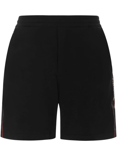 Shop Alexander Mcqueen Shorts In Black