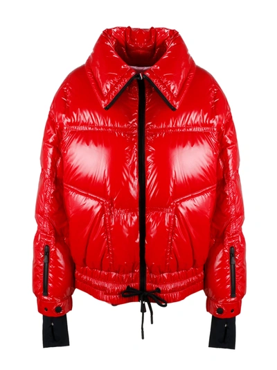Shop Moncler Chambairy Jacket In Red