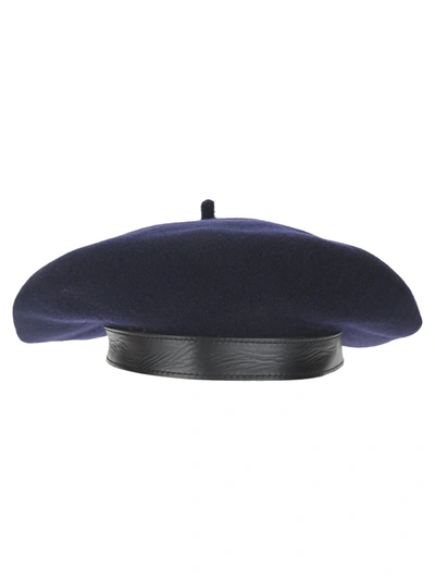 Shop Philosophy Di Lorenzo Serafini Philosophy Basco Felt Beret In Blue