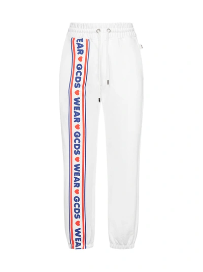 Shop Gcds Pants In White