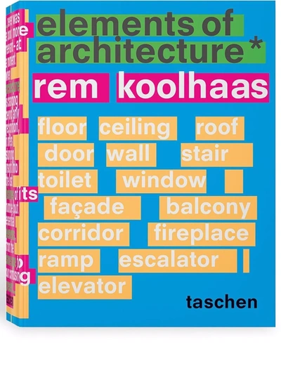 Taschen Koolhaas. Elements Of Architecture Book In Mehrfarbig