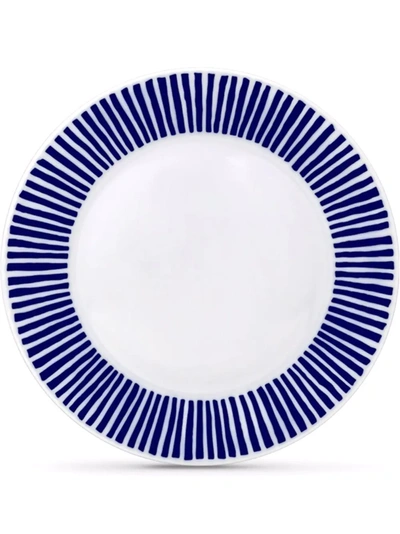 Shop Sargadelos Ladeira Set Of 6 Flat Plates In Blau