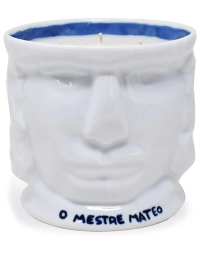Shop Sargadelos O Mestre Mateo Scented Candle In Blau