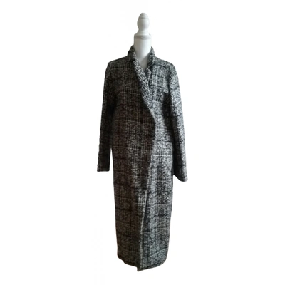 Pre-owned Lorena Antoniazzi Wool Coat In Multicolour