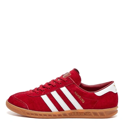 Adidas Originals Adidas Hamburg Trainers - Red | ModeSens