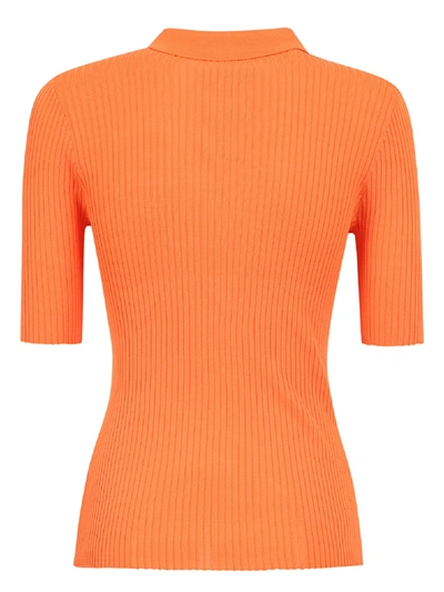 Shop Dodo Bar Or Viscose Blend Sweater In Orange