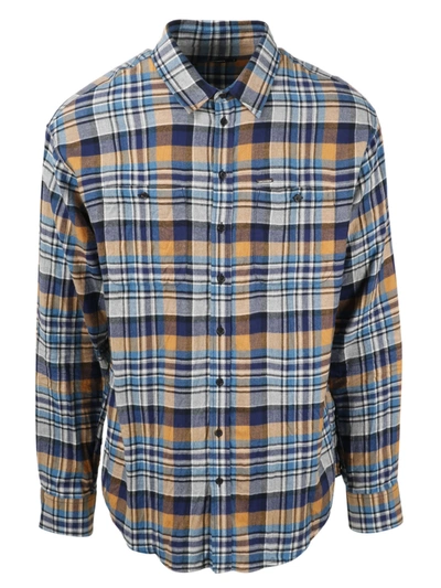 Shop Dsquared2 Check Buttoned Shirt In Multi