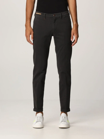 Shop Re-hash Pants Mucha  Pants In Stretch Cotton In Charcoal