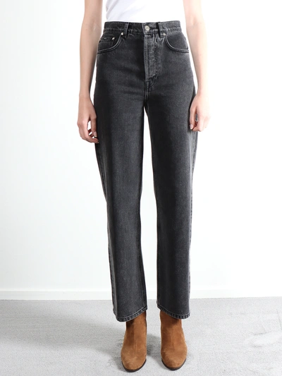 Shop Amendi Vivi High Rise Jeans In Black