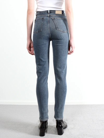 Shop Amendi Karolina Skinny Jeans In Dark Blue