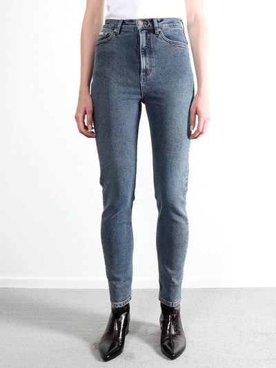 Amendi Karolina Skinny Jeans In Dark Blue